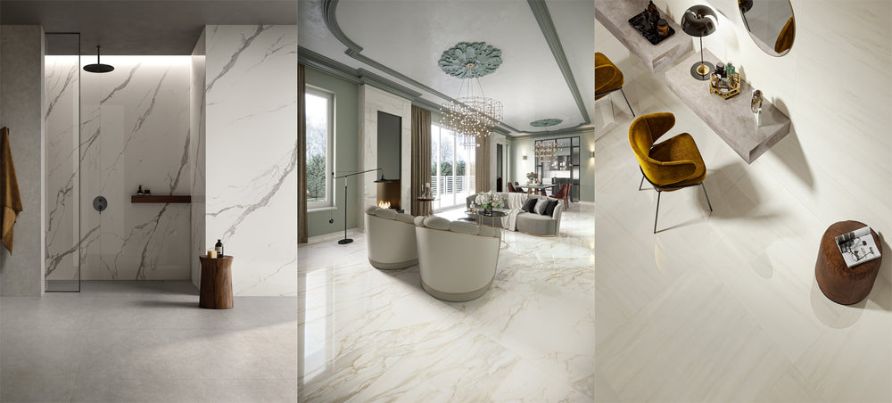 EST 03899A PIEMME 600X1200MM MAJESTIC PURE MAGNIFICENT CALACATTA NAT/RET MADE IN ITALY