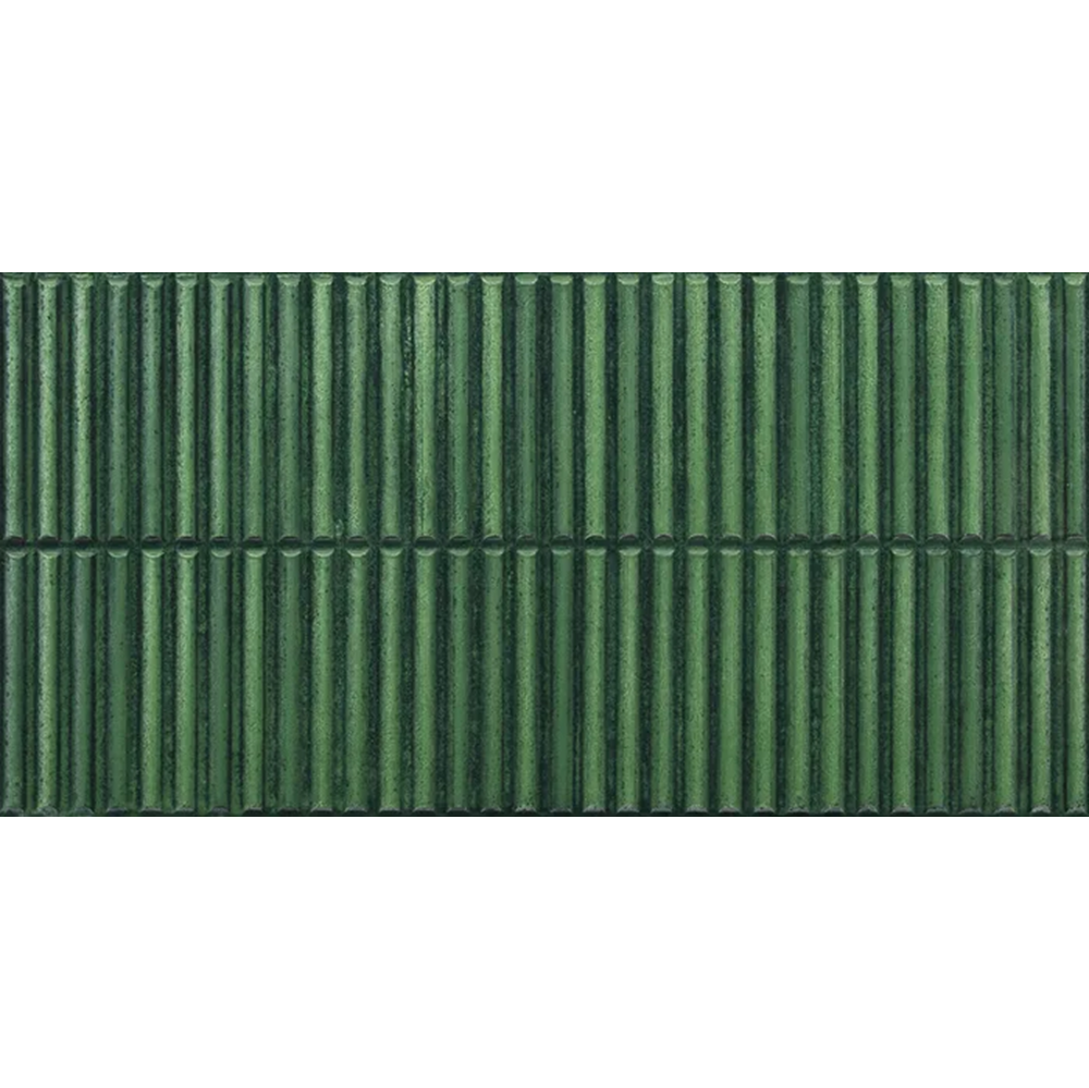 EST 05233 PIEMME 300x600MM HOMEY STRIPES GREEN GLOSSY MADE IN ITALY