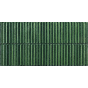 EST 05233 PIEMME 300x600MM HOMEY STRIPES GREEN GLOSSY MADE IN ITALY