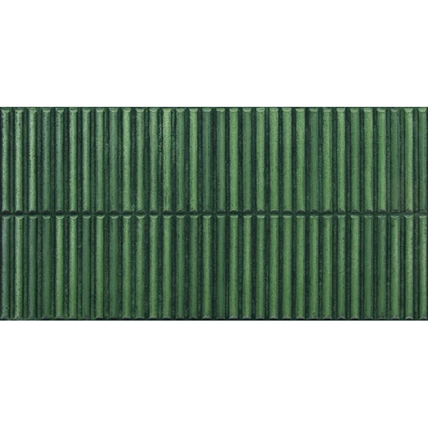 EST 05233 PIEMME 300x600MM HOMEY STRIPES GREEN GLOSSY MADE IN ITALY
