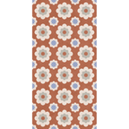 EST Tile EST 05241 PIEMME 600X1200MM HOMEY FLOWER COTTO NAT/RET MADE IN ITALY