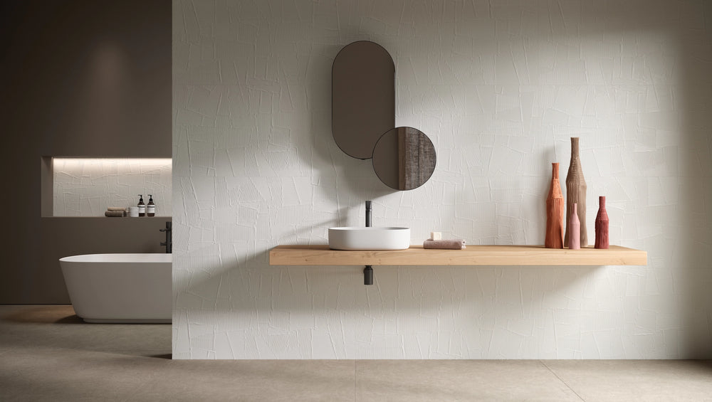 EST 06074 PIEMME 600X1200MM HOMEY PAPER CLAY NEVE MADE IN ITALY
