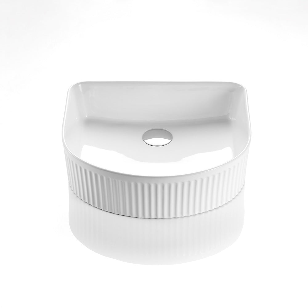 CA4135AR-MW Above Counter Basin 415*365*120mm Matt White