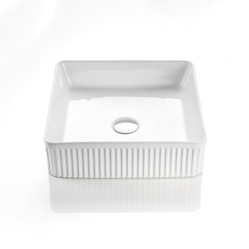 CA415SQ-GW Above Counter Basin 360*360*115mm