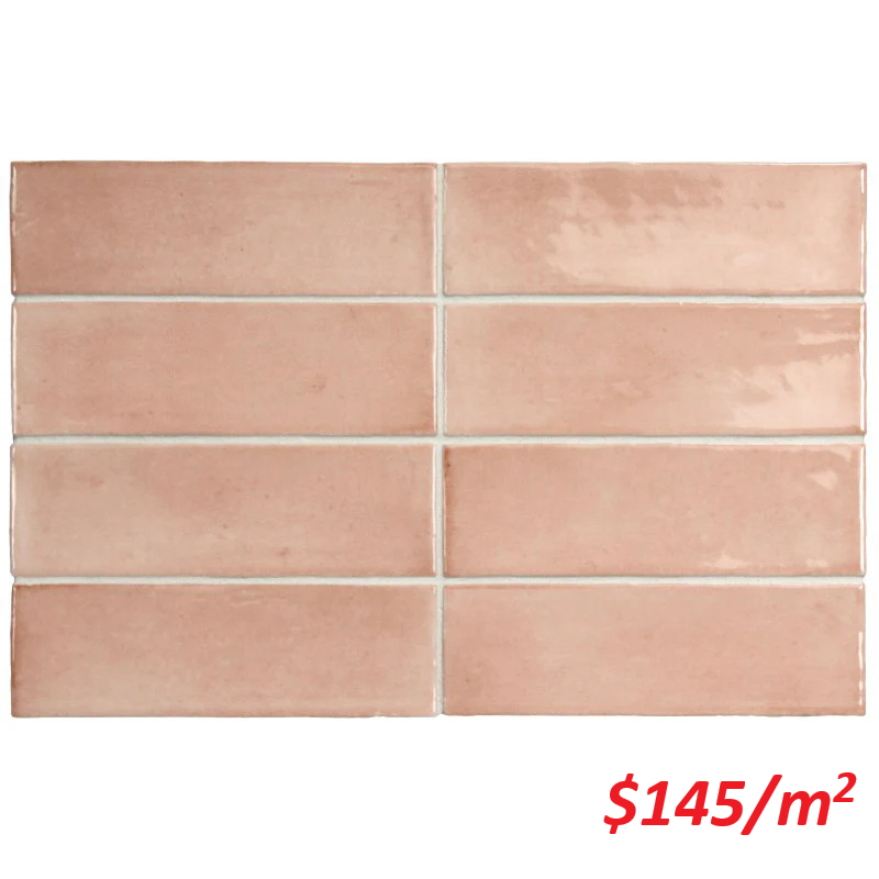 EQU0077 COCO ORCHARD PINK GLOSS 50X150MM Made in Spain
