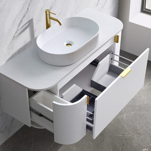 CWH66-1200MW Plateau Collection 1200mm - Matt White Single Bowl