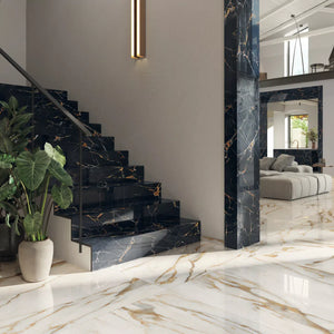 ET Tile Sensi Signoria Calacatta Vena Oro Natural Mable Look Tile 600X1200mm