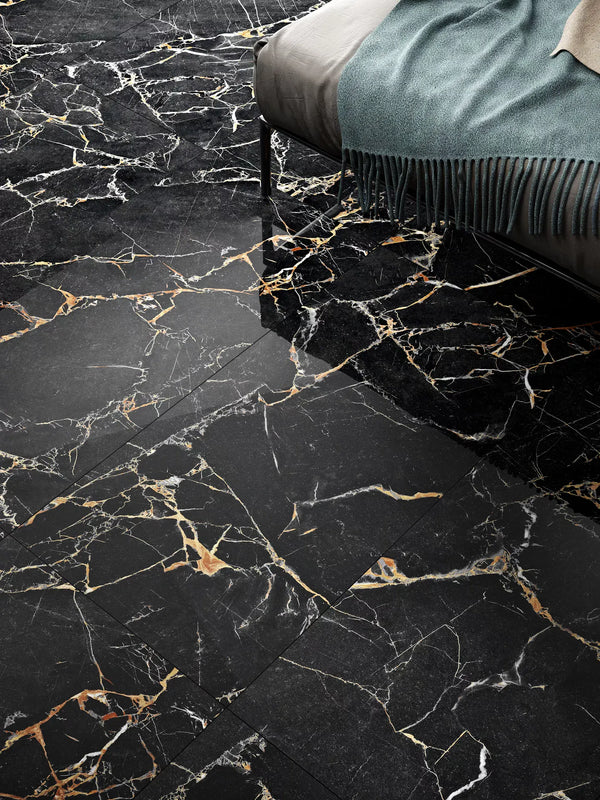 ET Tile Sensi Signoria Port Gold Lux Mable Look Tile 600X1200mm
