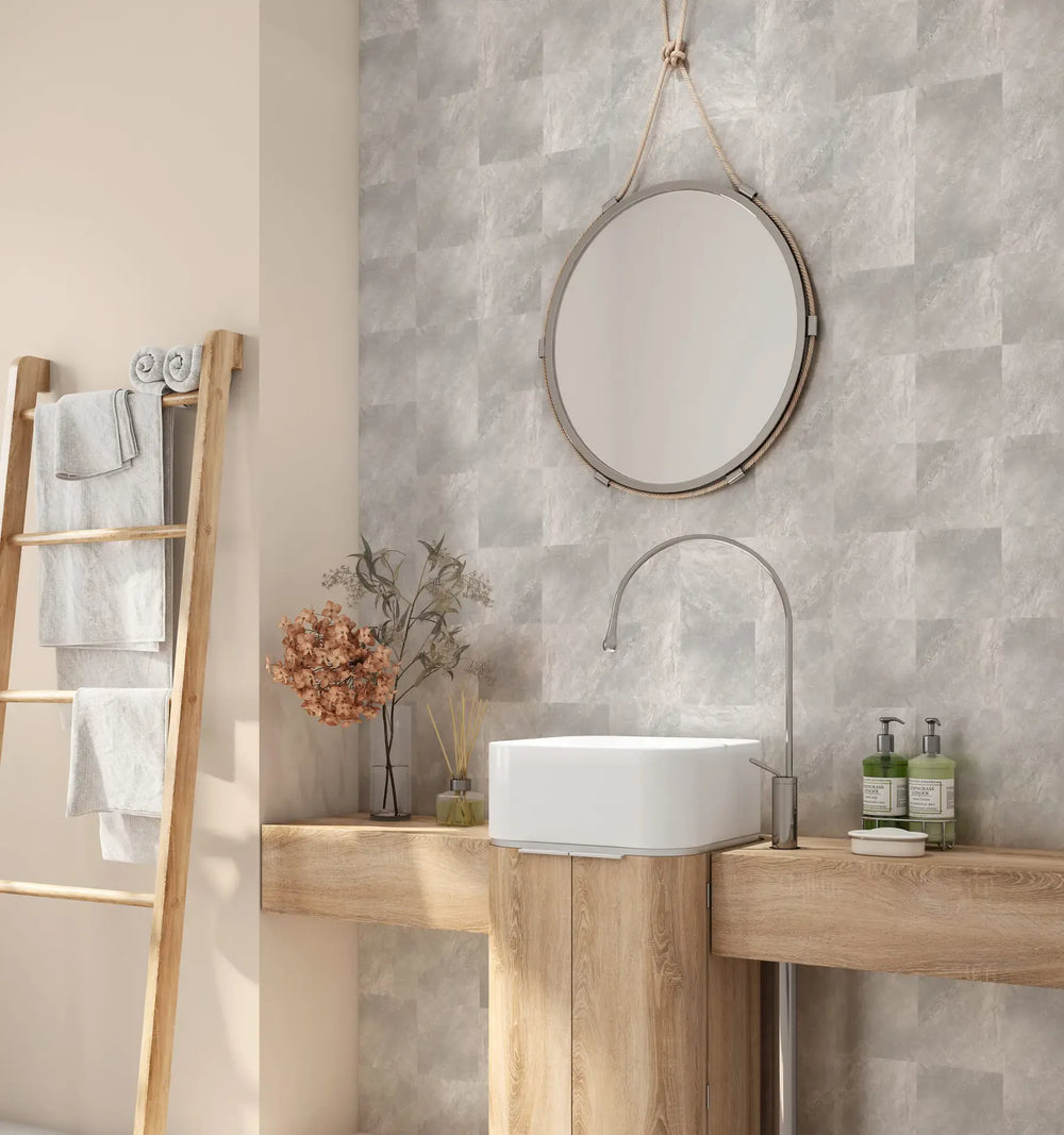 Stone 2.0 Grey Matt Stone Look Tile 500X500mm