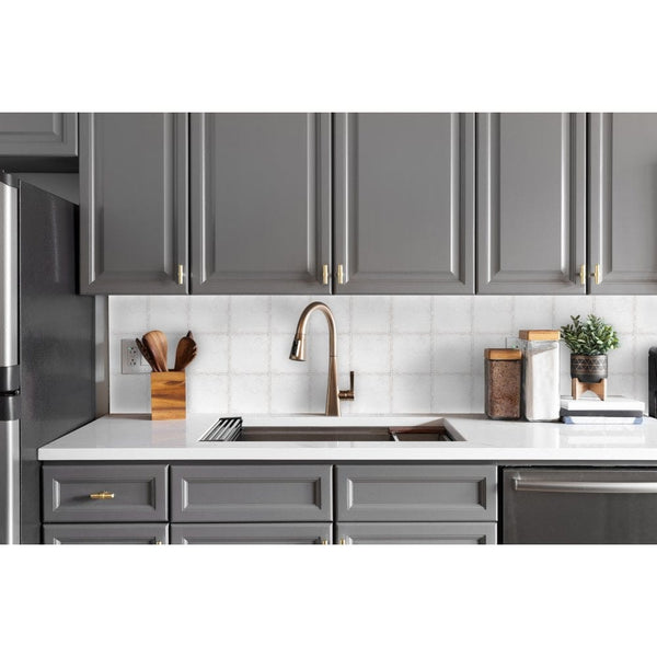 GNS Tile 15ANDWHM E234126 ANDRA WHITE MATT 150X150MM