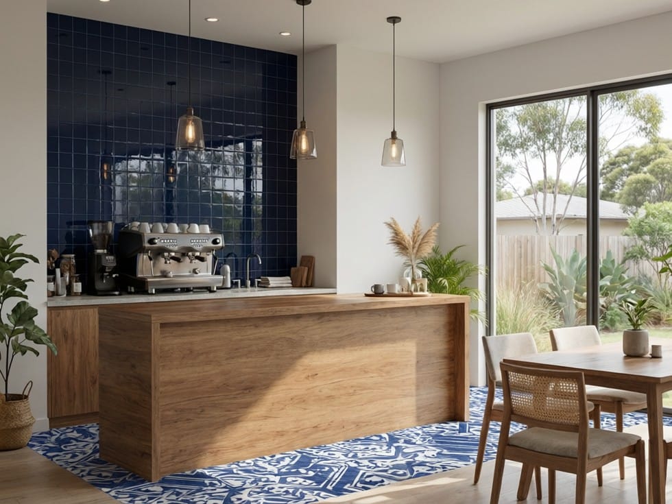 15TELBLG E234168 ANDRA TELMO NAVY BLUE GLOSS 150X150MM