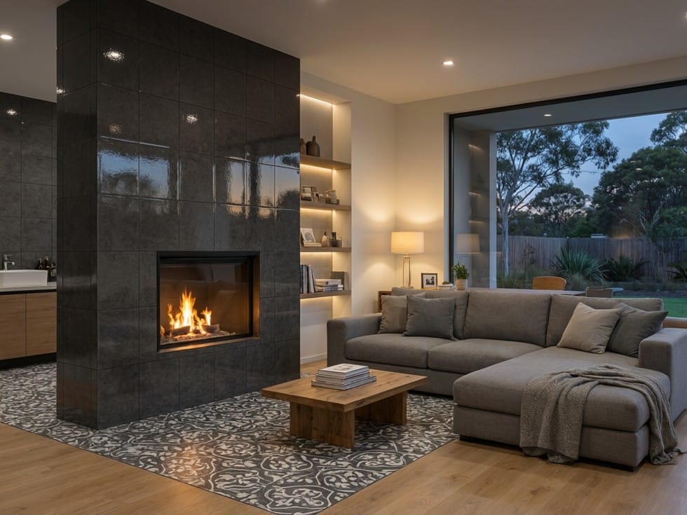 15TELCHG E234170 ANDRA TELMO CHARCOAL GLOSS 150X150MM