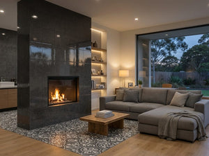 GNS Tile 15TELCHG E234170 ANDRA TELMO CHARCOAL GLOSS 150X150MM