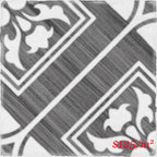 Victiles Tile 15TELCHG E234170 ANDRA TELMO CHARCOAL GLOSS 150X150MM