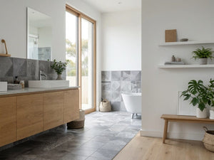 ET Tile 187664 AGNES GREY MATT 200X200MM Spain Made