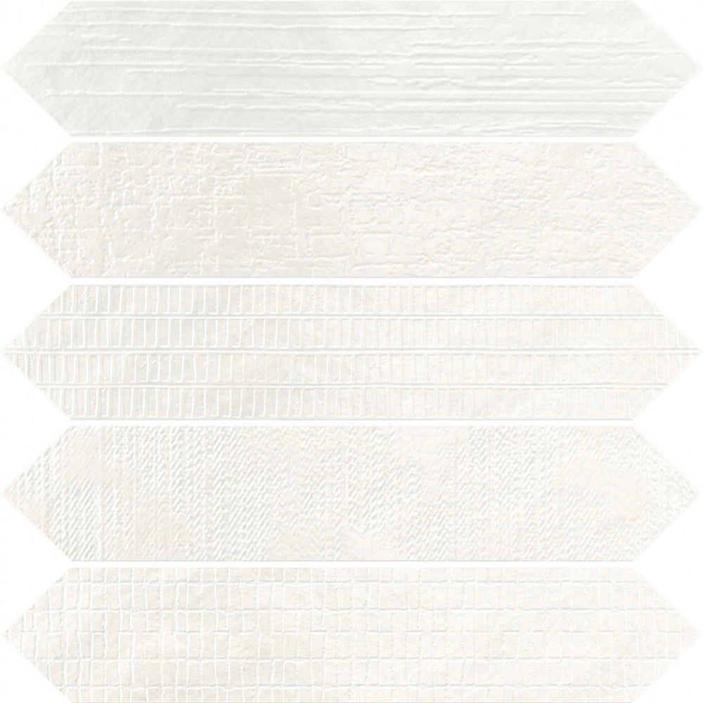 187828 CRACKLE DECOR NIEVE GLOSS 65X330mm Spain Made