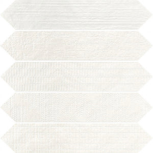 187828 CRACKLE DECOR NIEVE GLOSS 65X330mm Spain Made