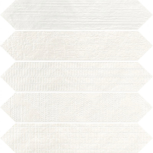 187828 CRACKLE DECOR NIEVE GLOSS 65X330mm Spain Made