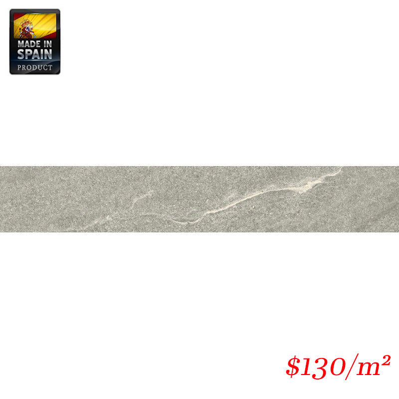 187928 EMPORIO GREY REC MATT 95X600MM Spain Made
