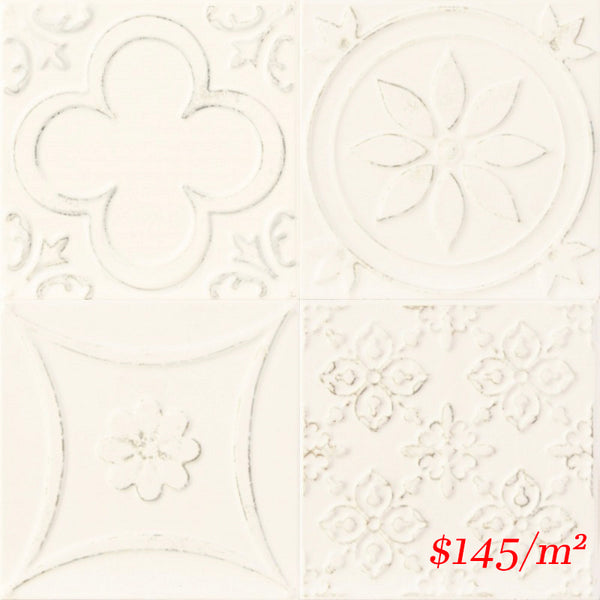 188092 LUCCIOLA YESO MATT 150X150mm Spain Made