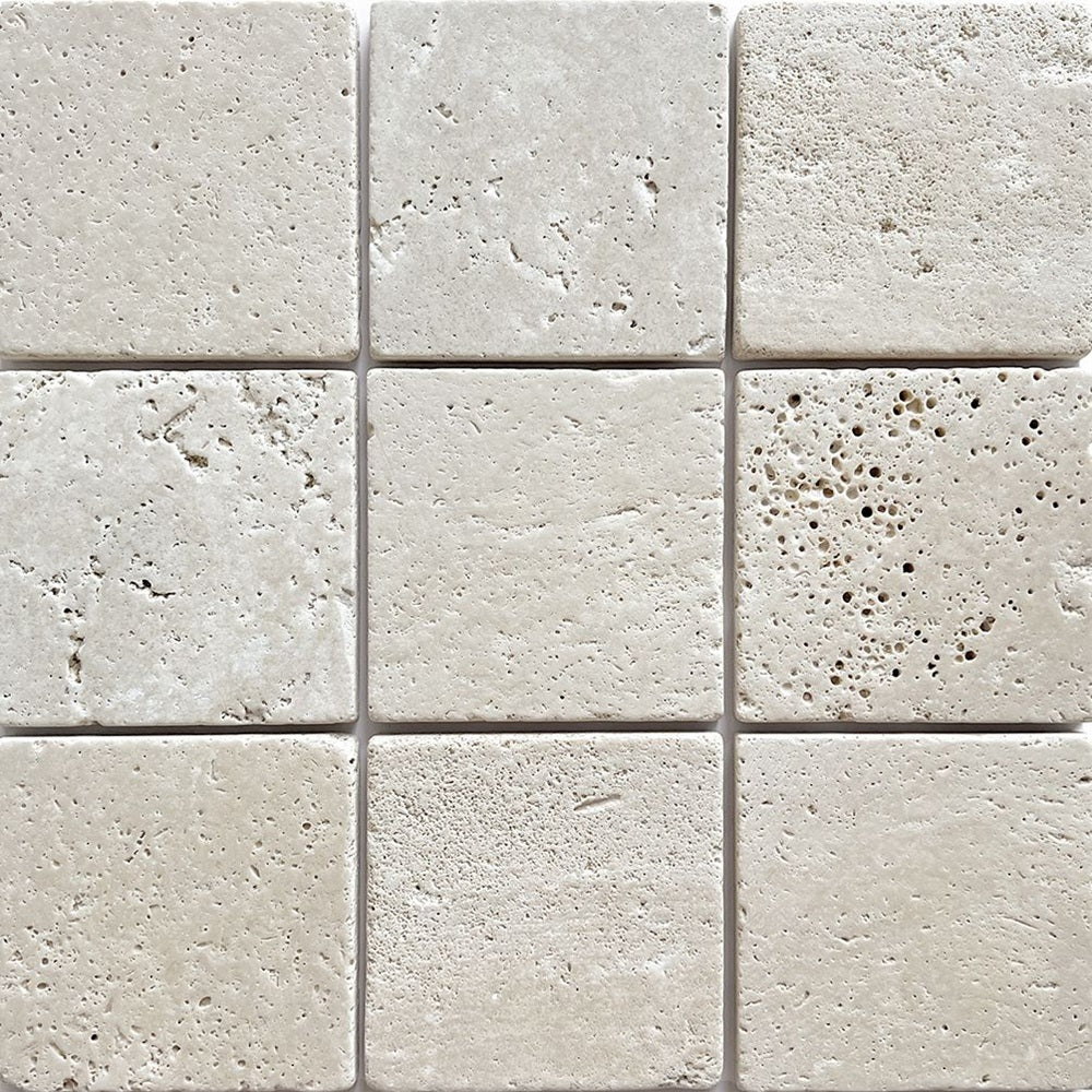 1APOBET APOLLO BEIGE TRAVERTINE TUMBLED 100X100