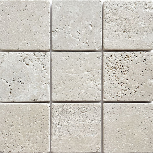 1APOBET APOLLO BEIGE TRAVERTINE TUMBLED 100X100