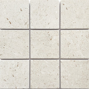 1APOWHT APOLLO WHITE LIMESTONE TUMBLED 100X100