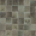 Victiles Tile 1GLECHG GLEEZE GRIIGIO CHARCOAL GLOSS 100X100MM Made in Italy