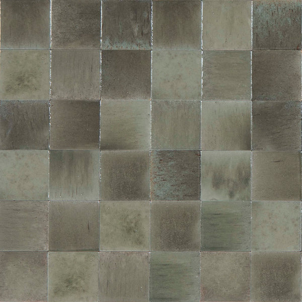 1GLECHG GLEEZE GRIIGIO CHARCOAL GLOSS 100X100MM Made in Italy