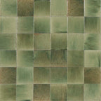 Victiles Tile 1GLEGNG GLEEZE GIADA GREEN GLOSS 100X100MM Made in Italy