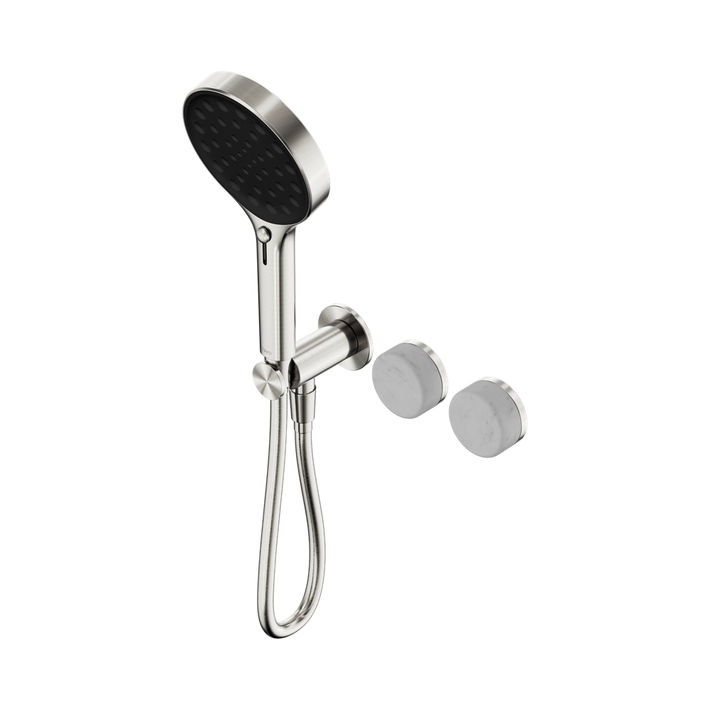 SERENITY PROGRESSIVE SHOWER SYSTEM WITH CARRARA HANDLE AND SERENITY HAND SHOWER CHROME (24E025CH)
