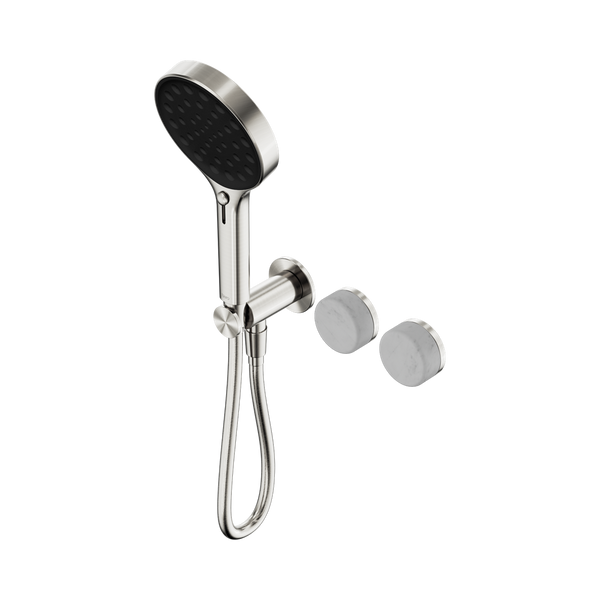 SERENITY PROGRESSIVE SHOWER SYSTEM WITH CARRARA HANDLE AND SERENITY HAND SHOWER CHROME (24E025CH)