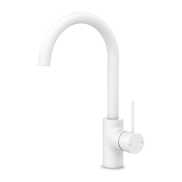 MECCA KITCHEN MIXER MATTE WHITE (NR221907MW)