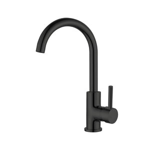 DOLCE KITCHEN MIXER GOOSENECK MATTE BLACK (NR250807MB)