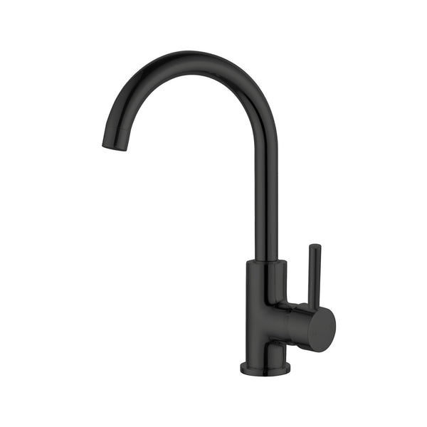 DOLCE KITCHEN MIXER GOOSENECK MATTE BLACK (NR250807MB)