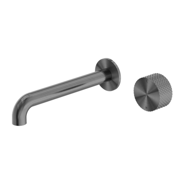 OPAL PROGRESSIVE WALL BASIN/BATH SET 120/160/185/230/260MM GRAPHITE