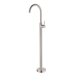 MECCA FREESTANDING BATH MIXER BRUSHED NICKEL (NR210903a01BN)