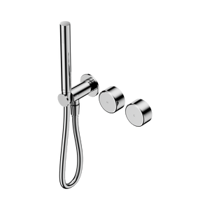 SERENITY PROGRESSIVE SHOWER SYSTEM WITH METAL HANDLE AND SLIM SHOWER CHROME (24E024CH)