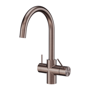 Mecca 3 Way Filtered Mixer Tap Brushed Bronze (NR221907eBZ)