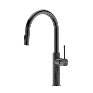 WT 7566GM  TIARA Sink Mixer With Pull Out Spray in Gun Metal