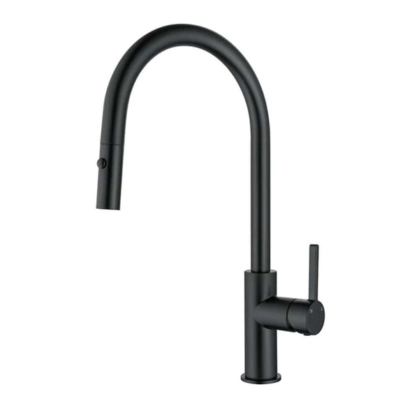 ZENMO Mixer Taps WT 4088MK  KENZO Pull out Sink Mixer in Matt Black