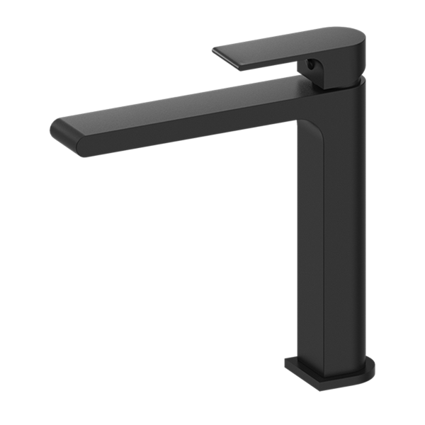 BIANCA MID TALL BASIN MIXER MATTE BLACK (NR321501DMB)