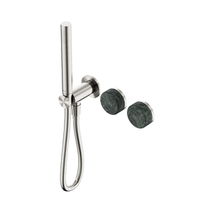 SERENITY PROGRESSIVE SHOWER SYSTEM WITH VERDE ALPI HANDLE AND SLIM SHOWER BRUSHED NICKEL (24E020BN)
