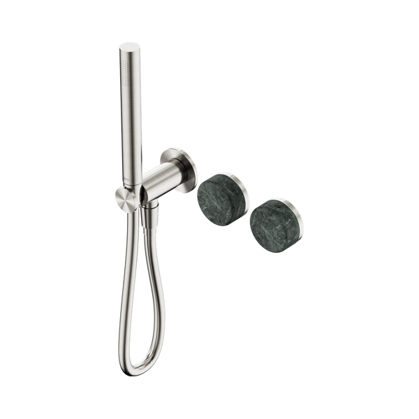 SERENITY PROGRESSIVE SHOWER SYSTEM WITH VERDE ALPI HANDLE AND SLIM SHOWER BRUSHED NICKEL (24E020BN)