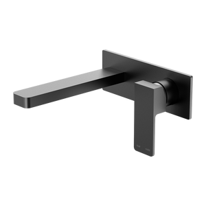 CELIA WALL BASIN/BATH MIXER MATTE BLACK (NR301507aMB)