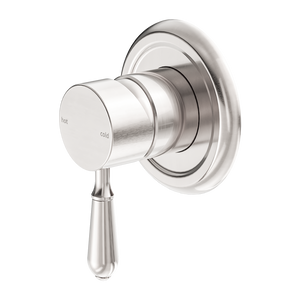 York Shower Mixer With Metal Lever Brushed Nickel (NR69210902BN)