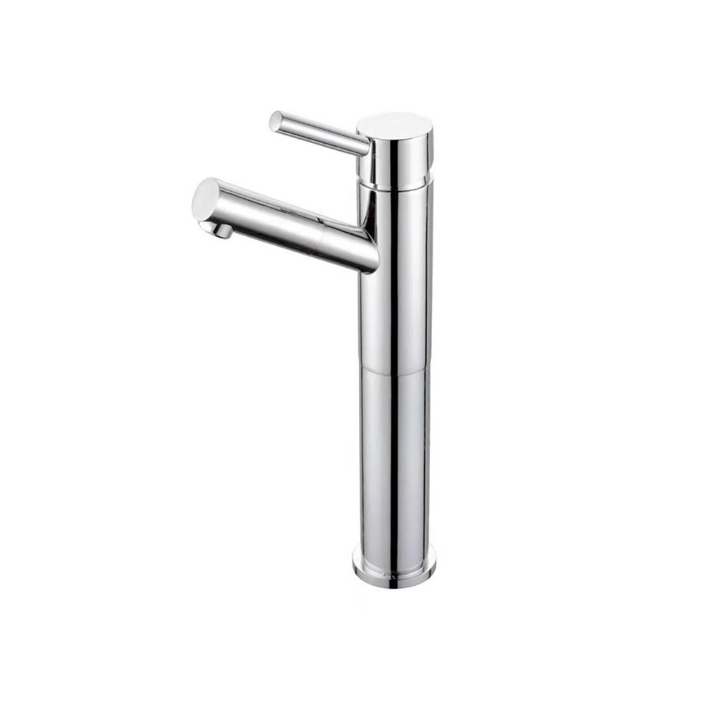 DOLCE TALL BASIN MIXER ANGLE SPOUT CHROME (NR250801aCH)