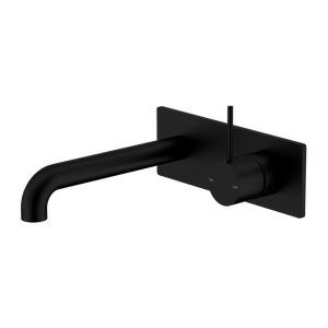 MECCA WALL BASIN/BATH MIXER HANDLE UP 120/160/185/230/260MM MATTE BLACK