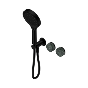 SERENITY PROGRESSIVE SHOWER SYSTEM WITH VERDE ALPI HANDLE AND SERENITY HAND SHOWER MATTE BLACK (24E026MB)