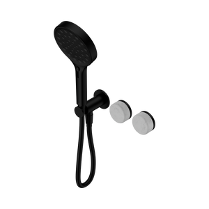 SERENITY PROGRESSIVE SHOWER SYSTEM WITH CARRARA HANDLE AND SERENITY HAND SHOWER MATTE BLACK (24E025MB)